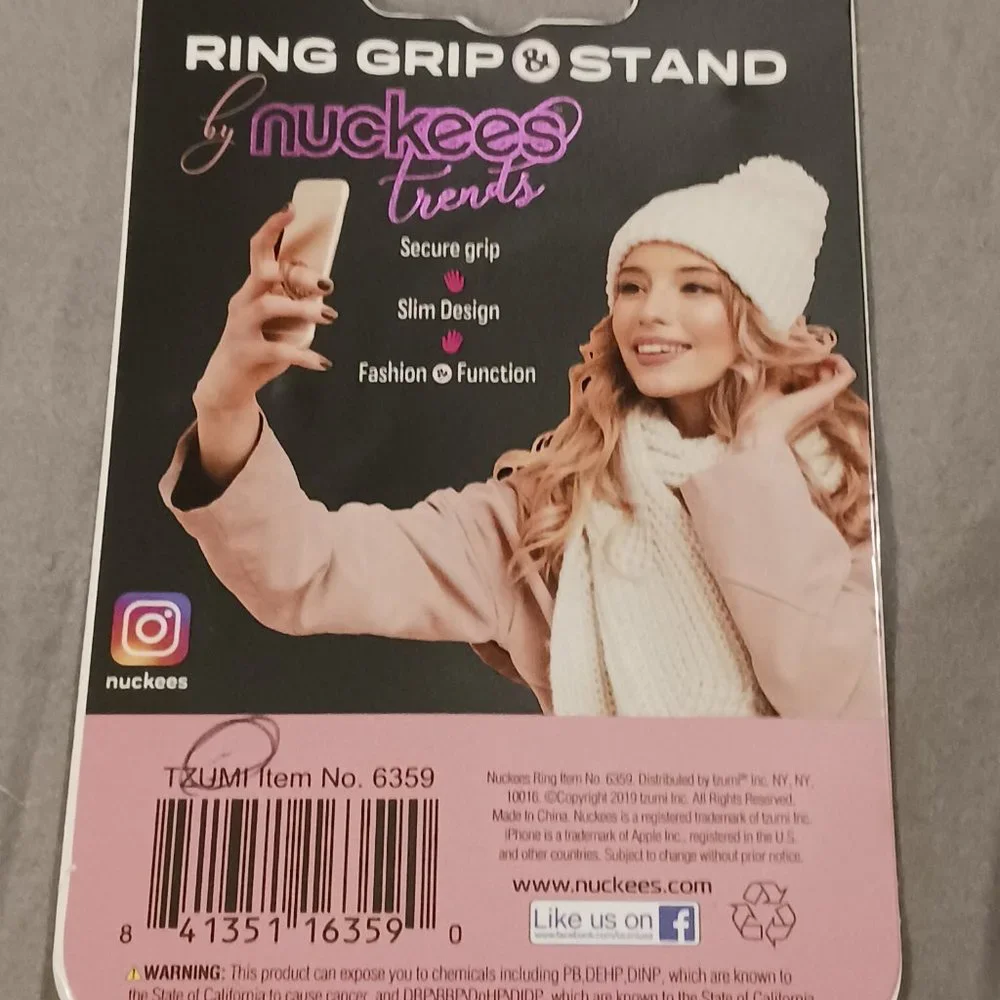 NWT! RING GRIP FOR CELLPHONES